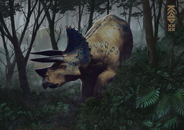 Triceratops © Kitt Lapeña