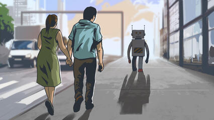A lonely robot learns about human connection