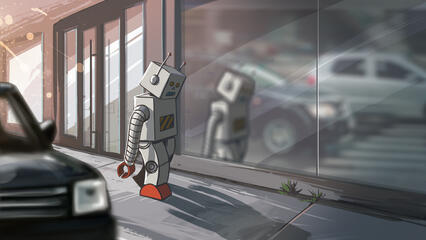 A lonely robot learns about human connection