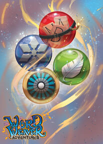 Magical orbs with symbols